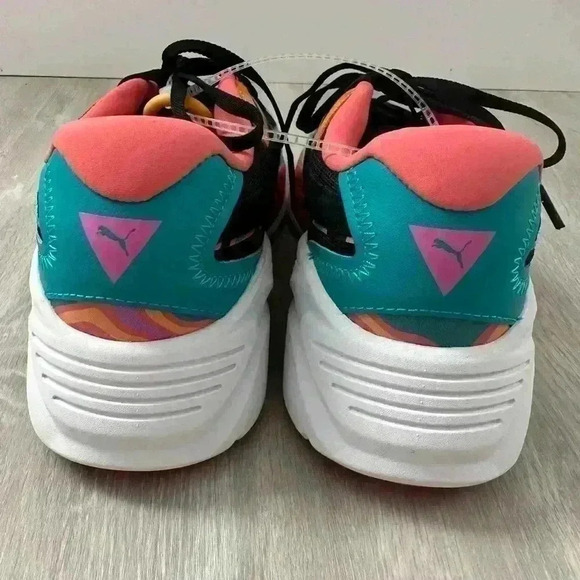 New PUMA TRC Mira Heatwave "Teal/Black" Women's Shoe - Picture 8 of 9